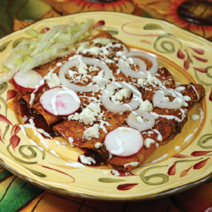 ENCHILADAS DE MOLE